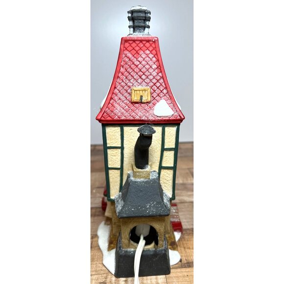 Dept 56 North Pole Series "Rimpys Bakery" Lighted Porcelain House 1991 - Picture 3 of 6